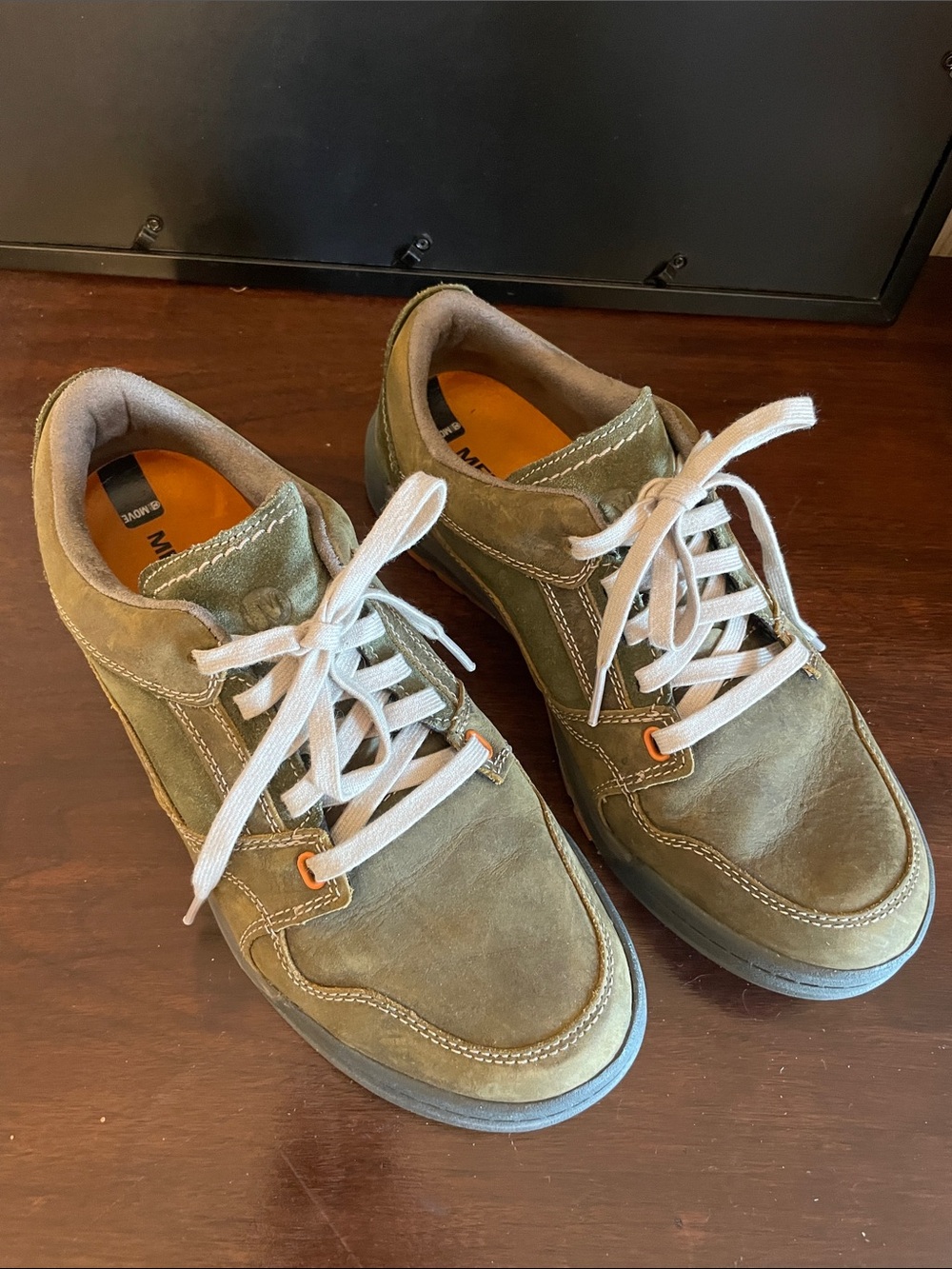 Merrell Men's Olive Green Suede